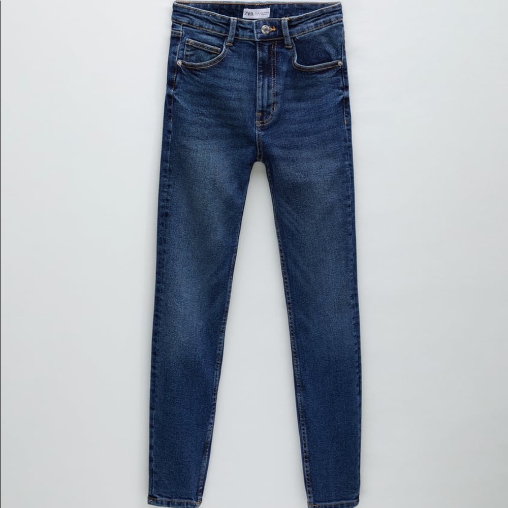 Zara Vintage High Rise Skinny Jean